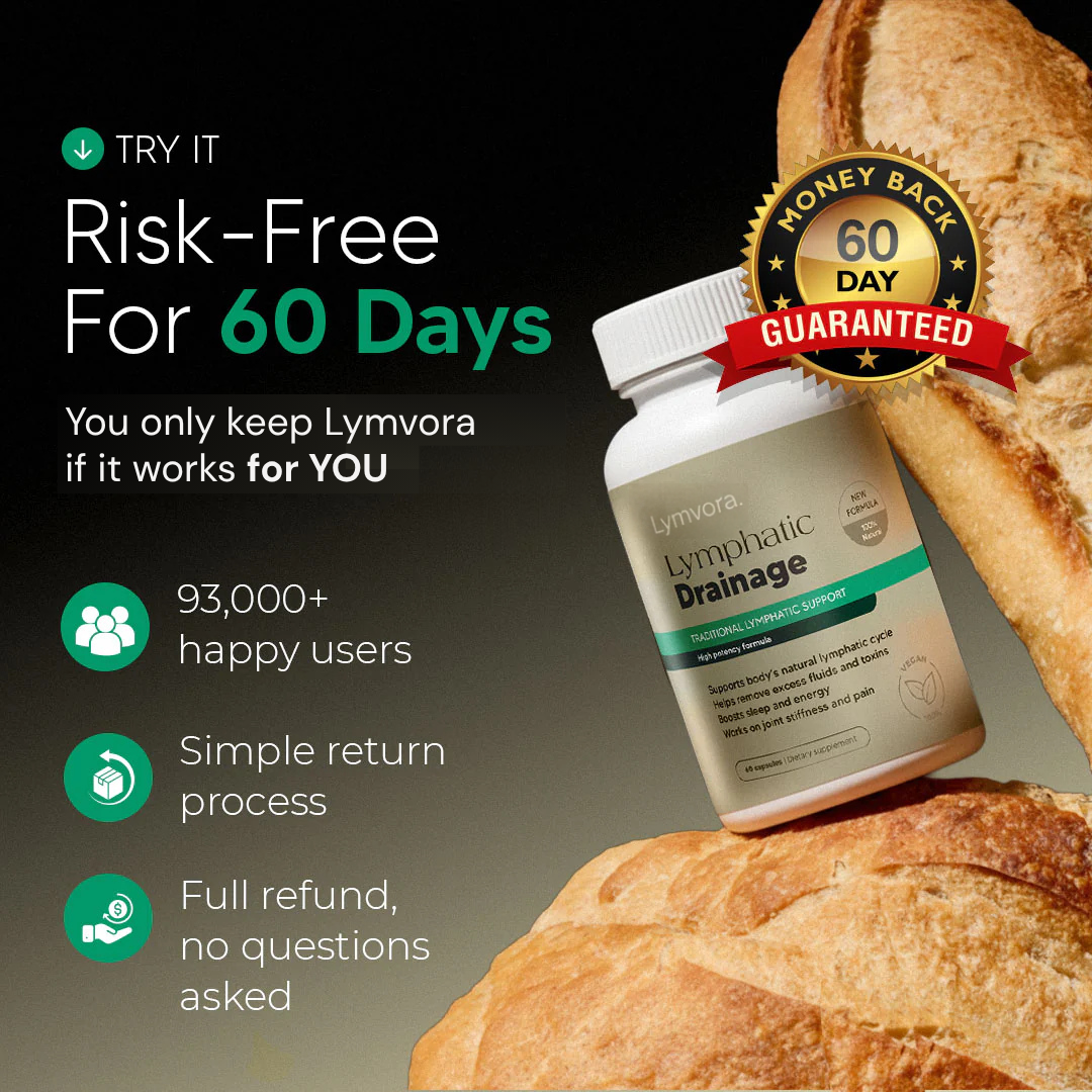 New Maximum Potency Formula - Lymphatic Drainage Capsules by Lymvora
